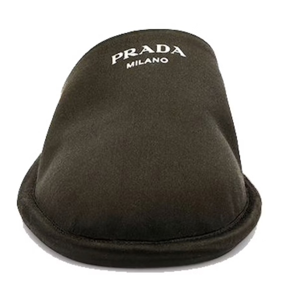 Prada Satin Slippers Black Style: 1S579M F005 - Picture 1 of 3